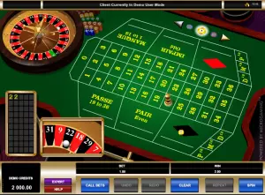 French roulette image